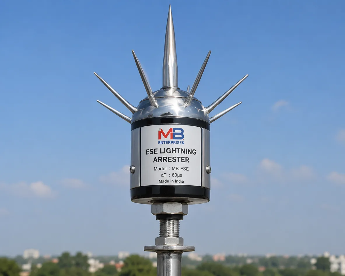 ESE lightning arrester manufacturer India model MB-ESE